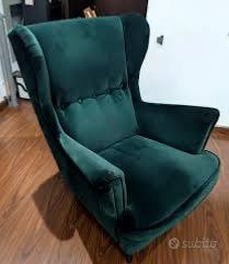 IKEA STRANDMON Wing Chair dark green