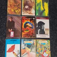 Cassette musicali a nastro - vintage a 1€ l'una