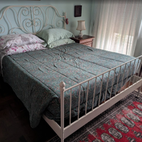 letto matrimoniale ferro battuto