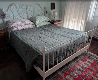 letto matrimoniale ferro battuto