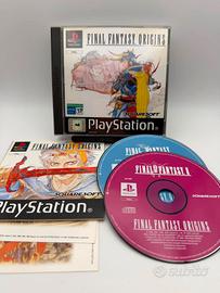 Final Fantasy Origins PS1 PAL completo con manuale