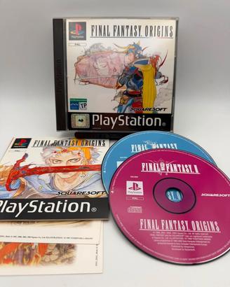 Final Fantasy Origins PS1 PAL completo con manuale