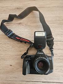 Canon eos 650 + 50fisso + flash