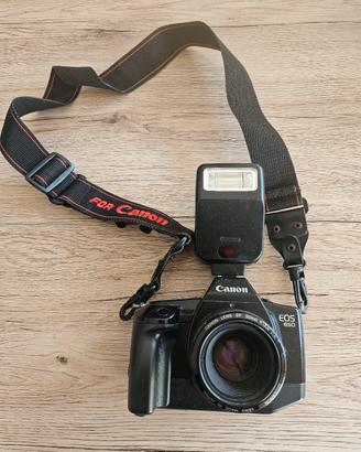 Canon eos 650 + 50fisso + flash