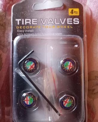 Auto Valvolini per gomme con STEMMA Alfa Romeo 