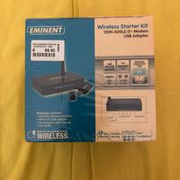 Kit con Wireless Router +chiavetta USB Eminent