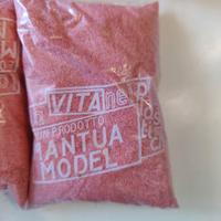 Sabbia rossa per diorami e modellismo ferroviario