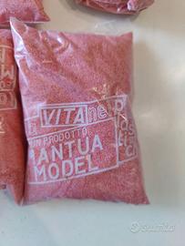 Sabbia rossa per diorami e modellismo ferroviario