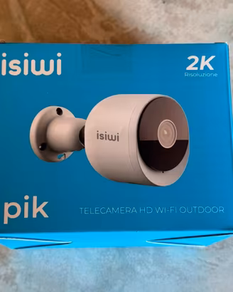 Telecamera WiFi da esterno IP65 (Alexa/Google)