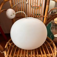 Lampadario sfera in vetro di Murano