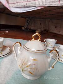 servizio da te in porcellana 