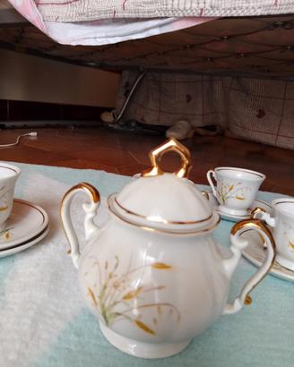 servizio da te in porcellana 