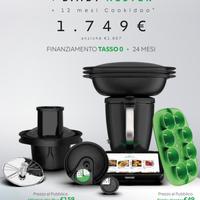 Bimby TM7 a tasso zero con nester ed affettatutto