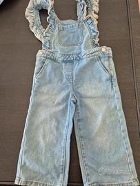 Salopette jeans 