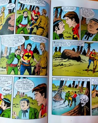Libro Zagor Fuorilegge - Elegante libro a colori.