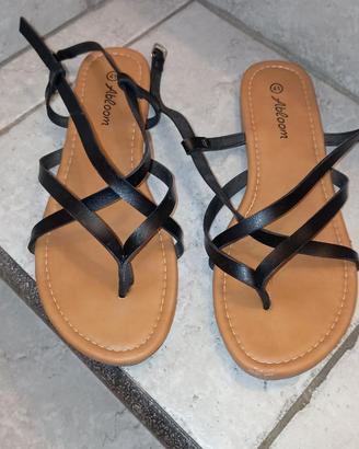 sandali donna fascette taglia 41