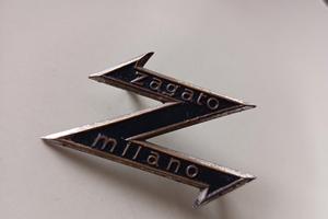 Auto d'epoca Zagato fregio originale conservato