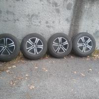 Gomme invernali con cerchi in lega per Kia Sportag