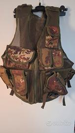 Gilet tattico multitasche vegetato