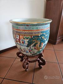 Vasi cinesi decorati diam. cm 54