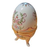 Uovo Portagioie in Ceramica Vintage
