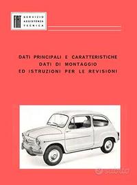 Manuale officina Fiat Auto Vintage Elenco