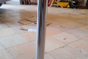 Asta + Supporti tavolo CAMPING BOX