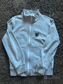 Felpa comme des garcon grigia taglia s