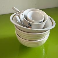 Servizio piatti bambina/o tema giraffa