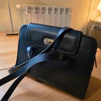 borsa in pelle di Leoncini