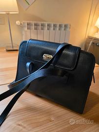 borsa in pelle di Leoncini