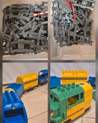 DUPLO - pista treno elettrico 