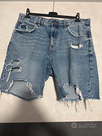 Pantaloncino in jeans