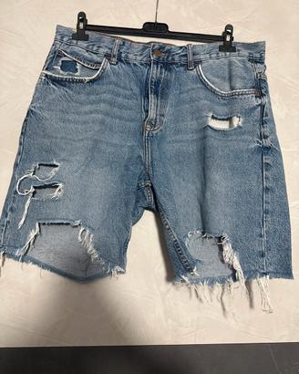 Pantaloncino in jeans