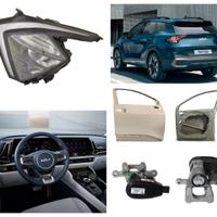KIA SPORTAGE musata paraurti fanale cerchi 2021-