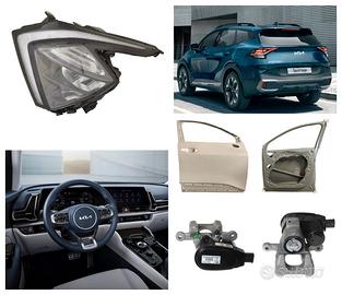 KIA SPORTAGE musata paraurti fanale cerchi 2021-