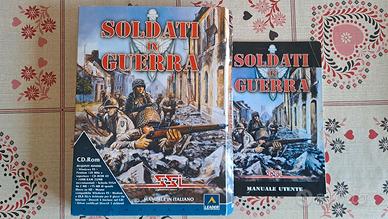 Videogame vintage Soldati in guerra. Completo