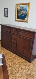 Credenza in legno massiccio pesante no ikea.