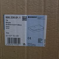 Geberit SMYLE lavabo sospeso o d'appoggio