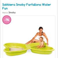 Sabbiera bambini con sacco sabbia