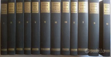 Opera omnia di Benito Mussolini (36 vol.) completa