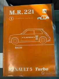 Manuale officina Renault 5 Turbo originale
