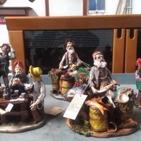 statuette in terracotta .