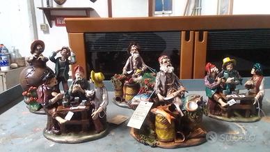 statuette in terracotta .