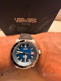 VeriWatch Octopus 1973 Date FL006D Blu Degradè