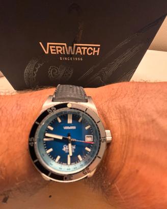 VeriWatch Octopus 1973 Date FL006D Blu Degradè
