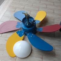plafoniera con ventilatore