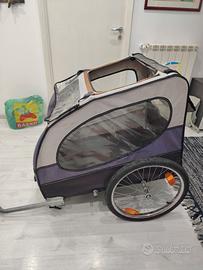 Trasportino cani per bicicletta