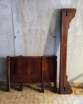 Letto in legno antico 