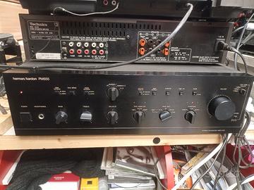 amplificatori e piastra giradischi 